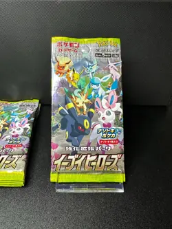1 Pack Eevee Heroes s6a Pokemon Card Sword & Shield Booster Japanese TCG Japan 4521329314143 - Image 1