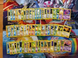 Vintage Pokemon Card Lot WOTC First Edition Pikachu Haunter Etc 61 Cards - Image 1