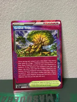 Grand Tree 136/142 SV07: Stellar Crown NM Pokemon Card TCG - Image 1