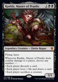 LP Foil M - Rankle, Master of Pranks: Throne of Eldraine - Image 1