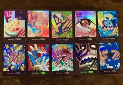 One Piece PRB02 Foil Don!! Set (10-Cards Set) - Image 1