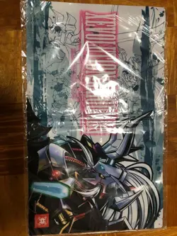 Gaioumon Play Mat Flexible Rubber Mat Digimon Card Game Used Mint - Image 2