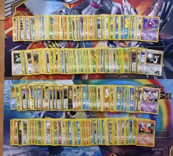 Vintage Pokemon Card Lot WOTC Sets Era Fire 210+ - Image 1