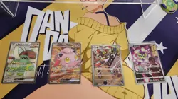 Japanese Pokemon TCG - 4 card Lot - Full Art, AR, CHR - NM / Pack Fresh - Image 1