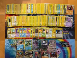 Vintage Pokemon Card Lot Holo Etc MP-Damaged Jolteon Genesect Arcanine Fire 785+ - Image 4