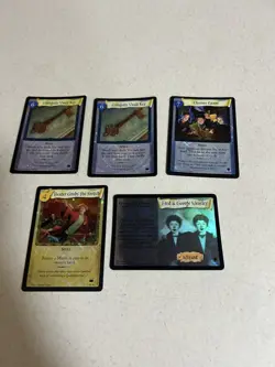 Harry Potter Trading Card Game Cards 4 Foil Cards - Image 1