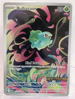 Bulbasaur 133/132 Sealed Mega Evolution Pokemon Card - Image 1