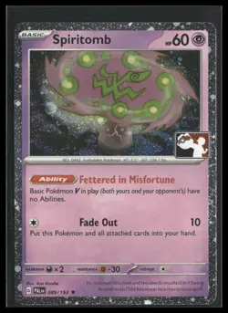 Spiritomb #089/193 Cosmos Holo Prize Pack Series Cards NM - Image 1
