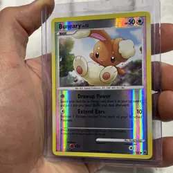 Pokemon Buneary Reverse Holo 53/100 MD Majestic Dawn LP/NM Pokemon Common Card - Image 2