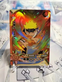 Naruto Kayou CCG - Uzumaki Naruto NR SSR 109 Holo Rare Anime Card - Image 1
