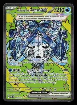 Wellspring Mask Ogerpon ex 152/131 Prismatic Evolutions Pokemon Card - Image 1