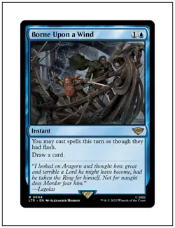 1x Borne Upon a Wind, Magic the Gathering MTG NM - Image 1