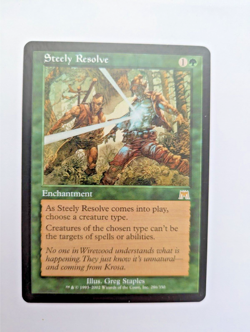 Steely Resolve Onslaught MTG NM - Image 1