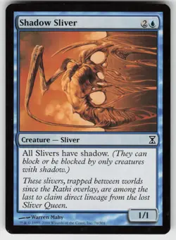 MTG Shadow Sliver C Time Spiral 76 LP - Image 1