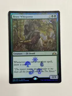 Guilds of Ravnica Magic: The Gathering Beast Whisperer Magic the Gathering MTG - Image 1