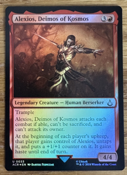 MTG Assassin's Creed, Alexios, Deimos of Kosmos - Foil - Image 1