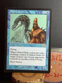 Gilded Drake Urza's Saga MTG NM/LP - Image 1