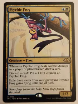 Psychic Frog MH3 #199 Rare Regular NM+ - Image 1