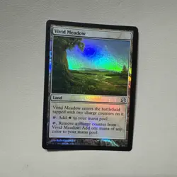 Vivid Meadow (FOIL) - Modern Masters - Magic The Gathering - Image 1