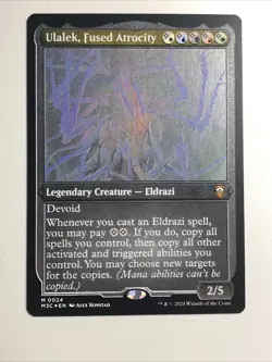 Ulalek, Fused Atrocity (Foil Etched) Commander MH3 (Pack Fresh) MTG TCG - Image 1