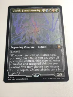 Ulalek, Fused Atrocity (Foil Etched) Commander MH3 (Pack Fresh) MTG TCG - Image 2