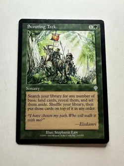 Scouting Trek LP Invasion Magic The Gathering Mtg Lightly Played - Image 1