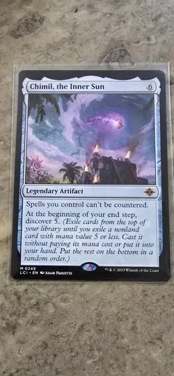 Chimil, the Inner Sun The Lost Caverns of Ixalan Regular Artifact Mythic MTG NM - Image 1