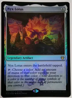Mtg Nyx Lotus THB Promo ( Foil ) - Image 1