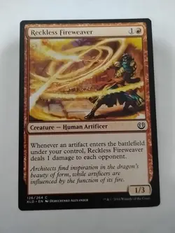 Reckless Fireweaver Kaladesh Regular - Image 1