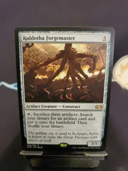 Kuldotha Forgemaster Double Masters Regular 2XM 266 Rare Artifact Creature - Image 1