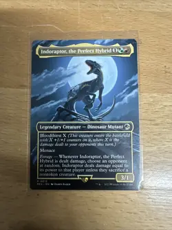 Indoraptor, the Perfect Hybrid (Borderless) Regular - Image 1