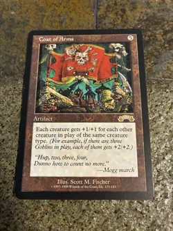 Coat of Arms Exodus MTG Magic The Gathering NM - Image 1