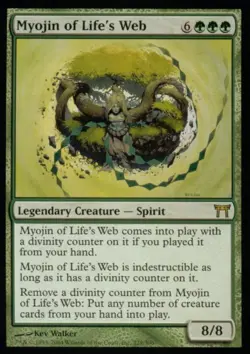 Myojin of Life's Web - Heavy Play MTG Champions of Kamigawa - Image 1