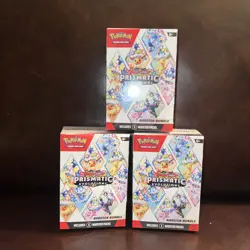 Pokemon TCG: Prismatic Evolutions - Booster Bundle Lot of 3 - Image 1