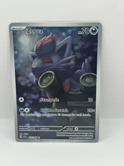 Pokemon TCG Illustration Rare Zorua #75/64 Shrouded Fable - Image 1