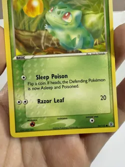 Pokemon Bulbasaur 54/112 Firered & Leafgreen 54/112 Common Non Holo - Image 4