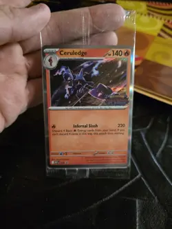 Pokemon TCG - Phantasmal Flames Prerelease Staff Promo Set SEALED - All 4 Promos - Image 1