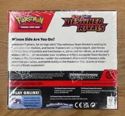 Pokemon TCG Scarlet Violet DESTINED RIVALS BOOSTER BOX Factory Sealed 36 Packs. - Image 2