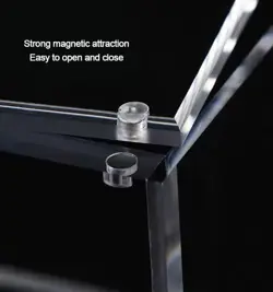 Pokemon Booster Box Display Case Protector Premium Magnets & 99% UV Acrylic - Image 4