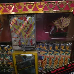 Pokemon TCG: Crown Zenith Premium Figure Collection Shiny Zamazenta Brand NEW - Image 1