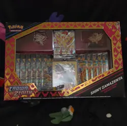 Pokemon TCG: Crown Zenith Premium Figure Collection Shiny Zamazenta Brand NEW - Image 2