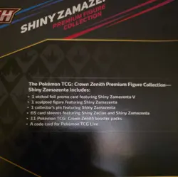 Pokemon TCG: Crown Zenith Premium Figure Collection Shiny Zamazenta Brand NEW - Image 4