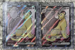 Pokemon - Team Rocket's Persian ex 219/182 Sv10: Destined Rivals Holo Lot Of 2 - Image 1