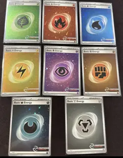 2023 Pokemon Professor Program Stamped Holo Energy SVE Scarlet & Violet 151 Set - Image 1