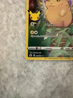 Pokemon TCG Celebrations Pikachu Holo Rare Full Art 005/025 LP - Image 2