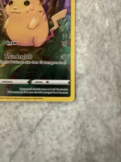 Pokemon TCG Celebrations Pikachu Holo Rare Full Art 005/025 LP - Image 3