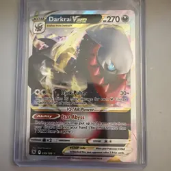 Pokemon TCG SWSH Astral Radiance Darkrai VSTAR 099/189 Ultra Rare NM - Image 1