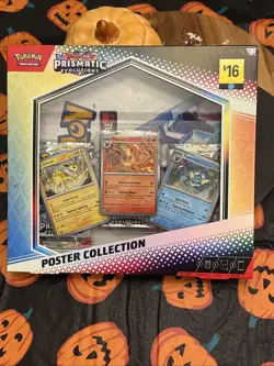 Pokemon Scarlet & Violet Prismatic Evolutions Poster Collection TCG - Image 1