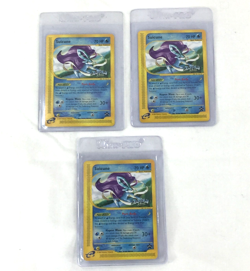Lot of 3 2002 Pokemon Black Star Promo #53 Suicune Pokemon 4Ever NM Unplayed - Image 1