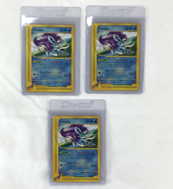 Lot of 3 2002 Pokemon Black Star Promo #53 Suicune Pokemon 4Ever NM Unplayed - Image 2